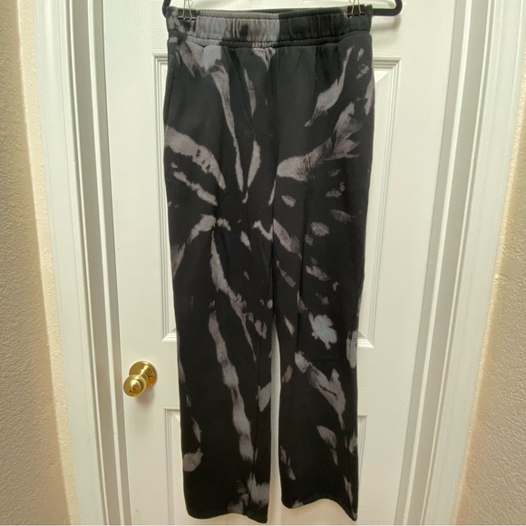 And Now This Black Tie Dye Straight Leg Sweatpants - Picture 1 of 5